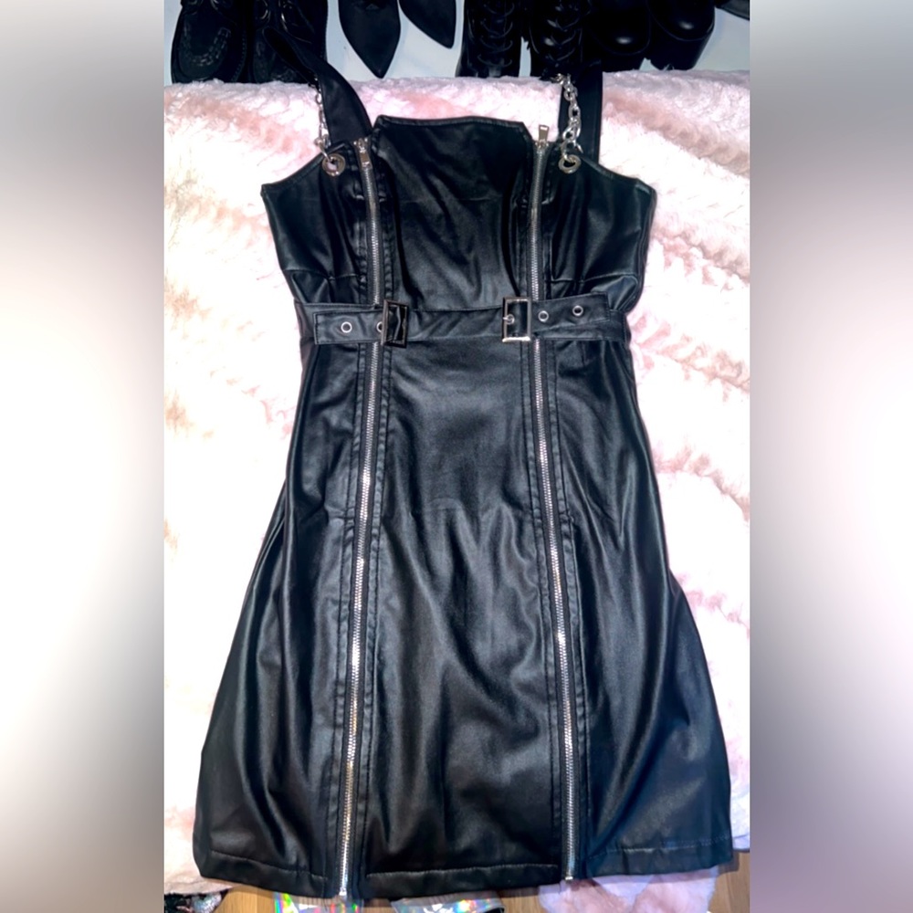 Leather Dress